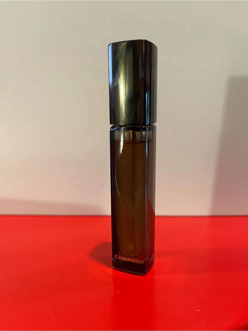 CHANEL Lip Gloss/Balm in Black and Brown with Black Case